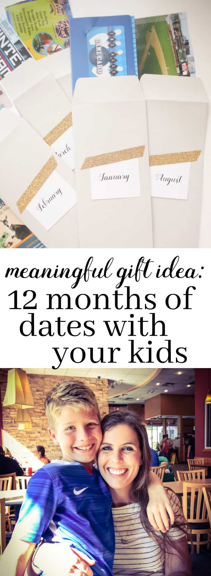 Experience Gifts For Kids
 Experience Gift Idea 12 Months of Pre Planned "Dates
