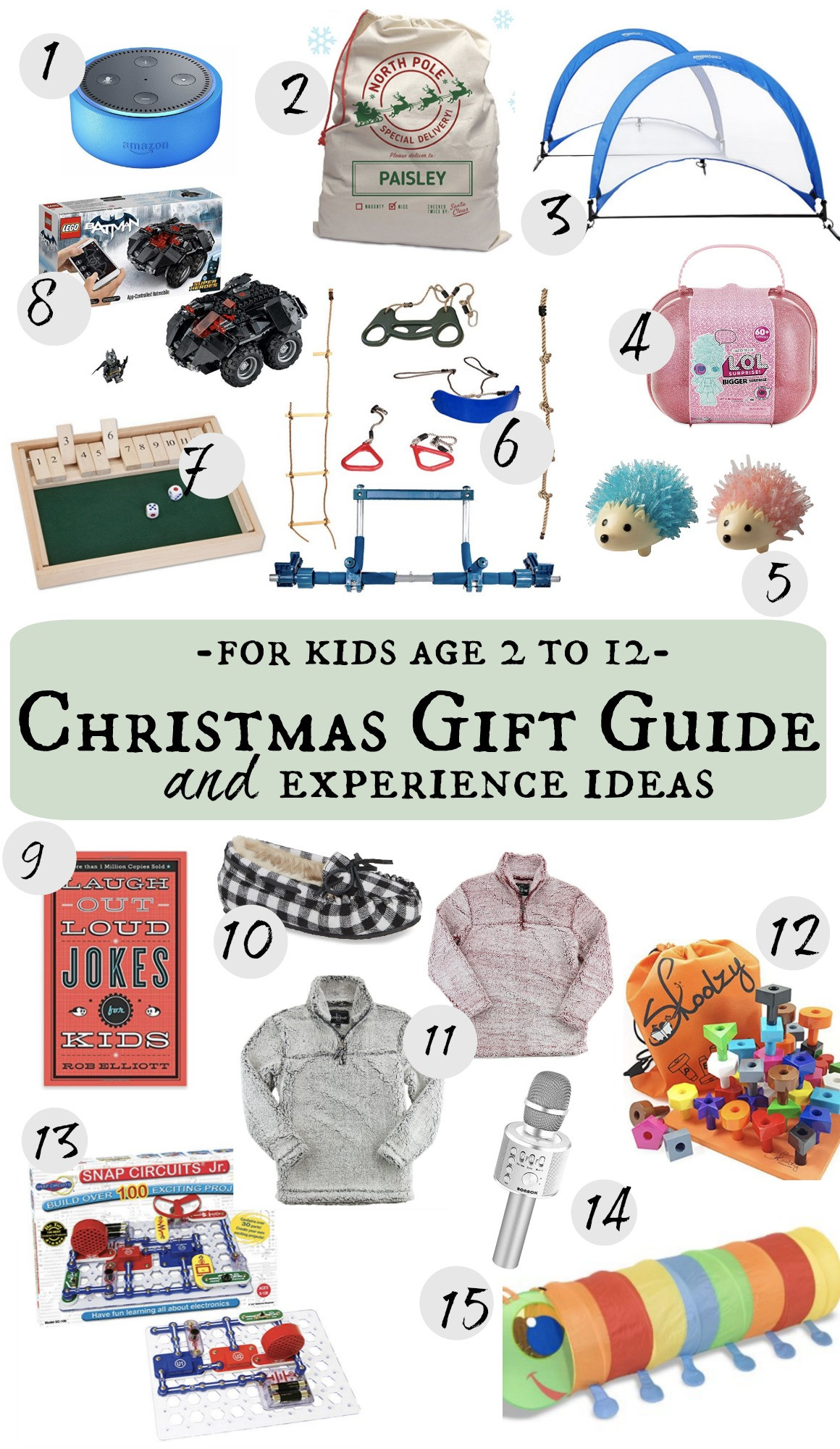 Experience Gifts For Kids
 Christmas Gift Guide for Kids with Experience Ideas too