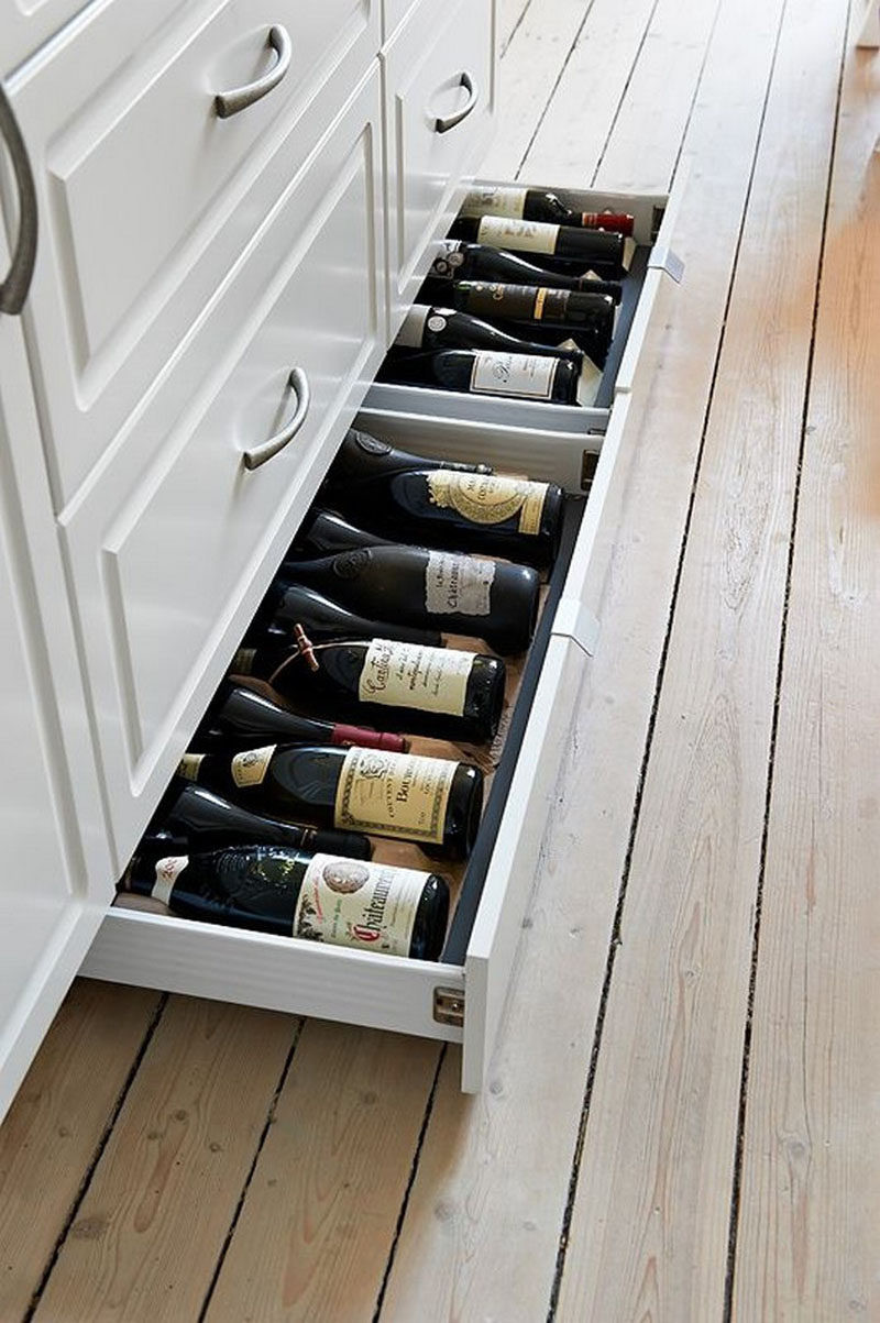 Extra Kitchen Storage
 Kitchen Design Idea Include Toe Kick Drawers In Your