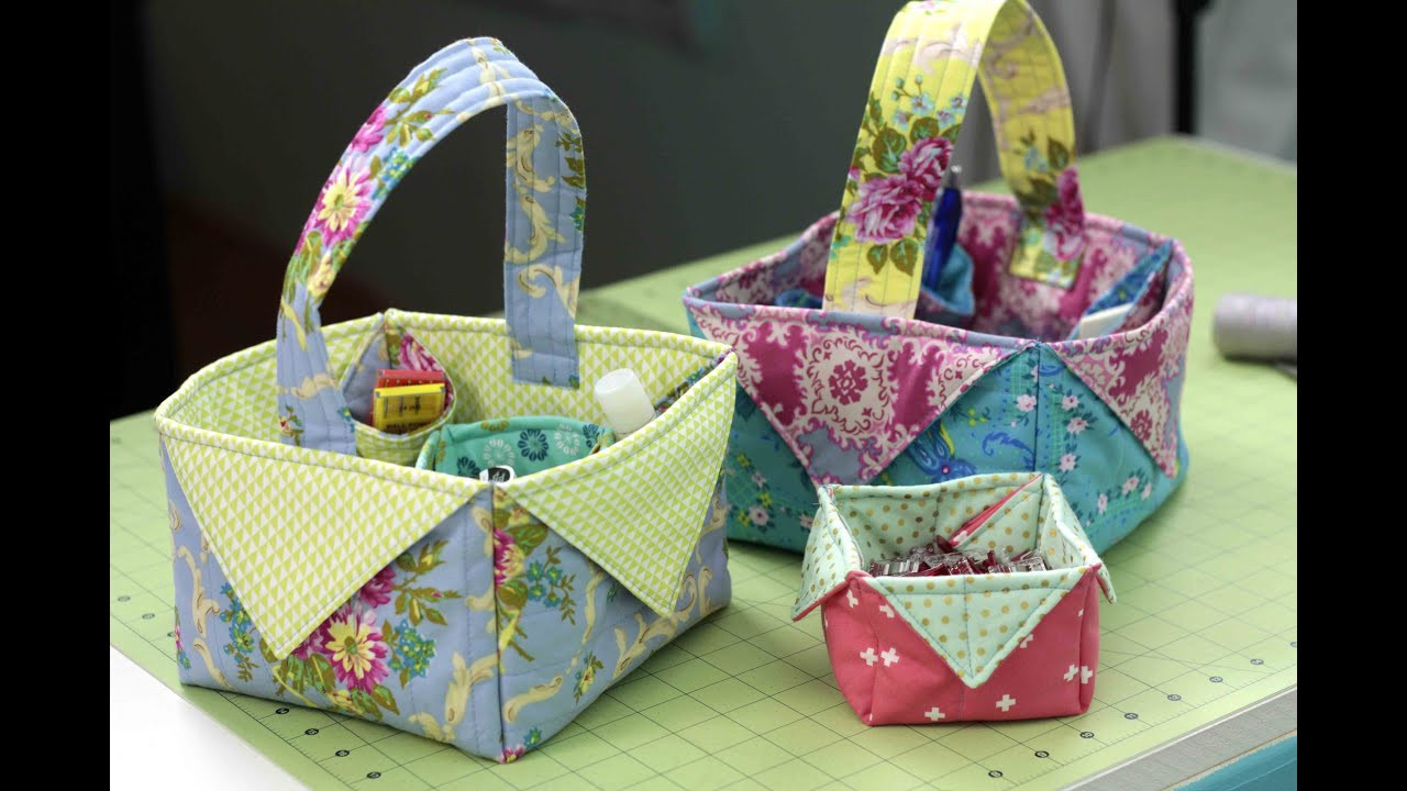 Fabric Box DIY
 Fabric Box & Basket DIY Sewing Tutorial