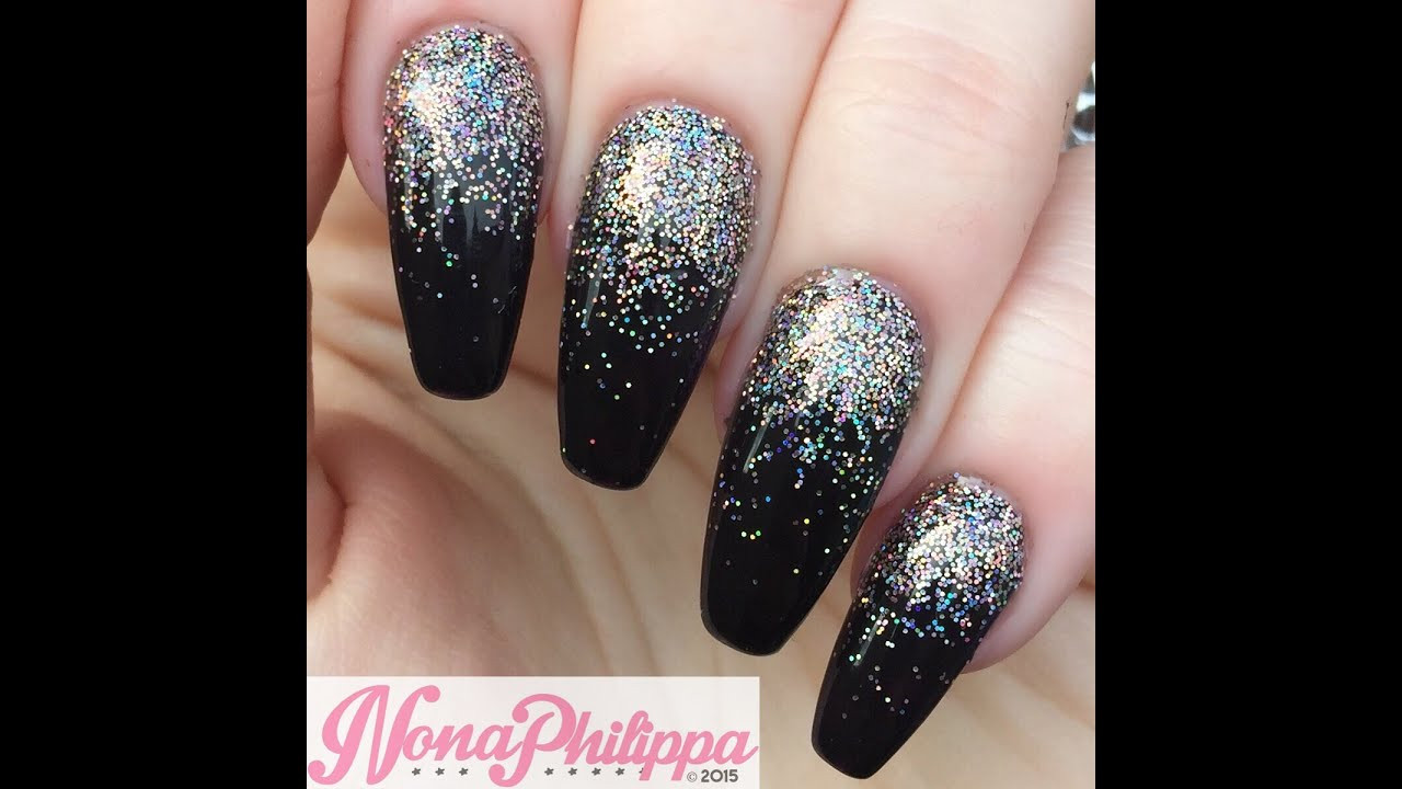 Fade Glitter Nails
 Glitter fade nails tutorial