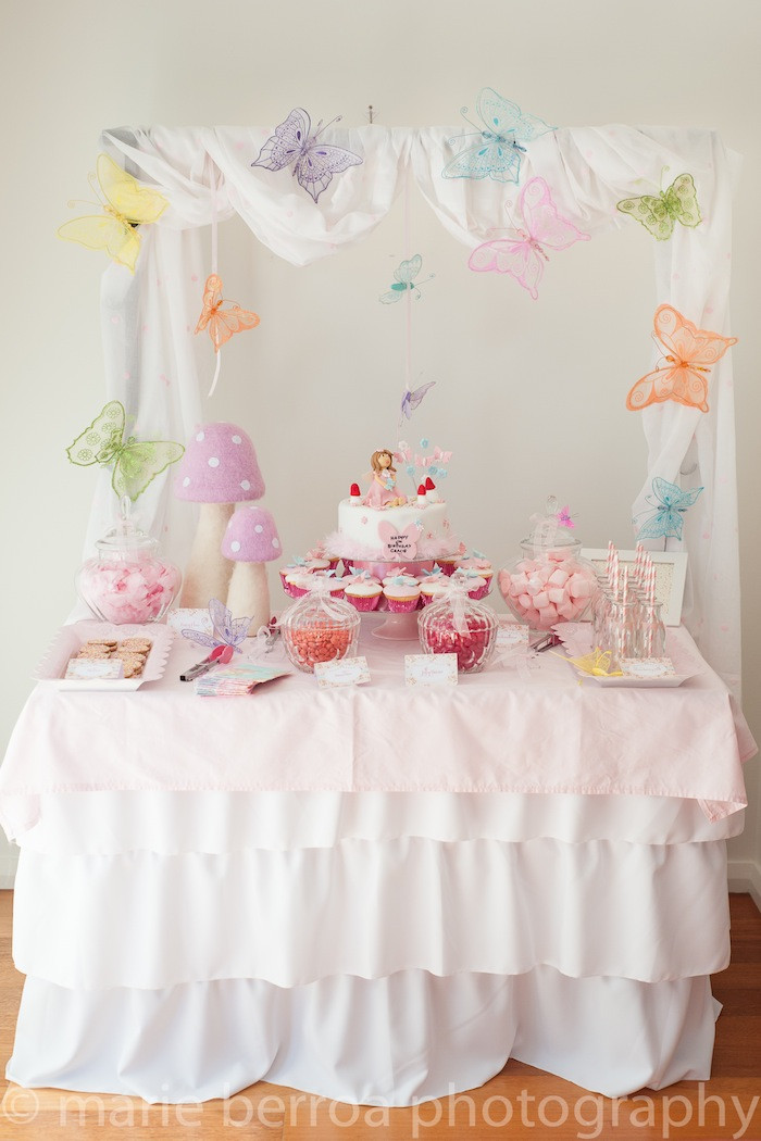 Fairy Birthday Party Decorations
 Kara s Party Ideas Fairy Princess Themed Birthday Party