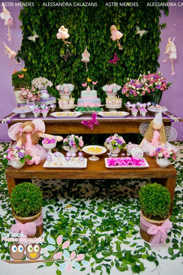 Fairy Birthday Party Decorations
 Kara s Party Ideas Fairy Garden Themed 1st Birthday Party