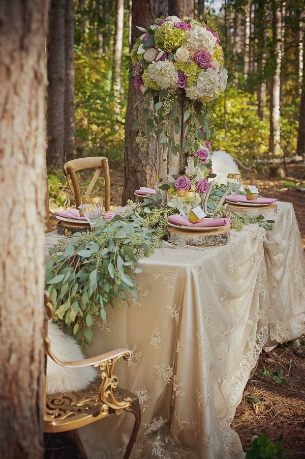 Fairy Themed Wedding
 Inspired by Forest Fairytale Weddings Wedding