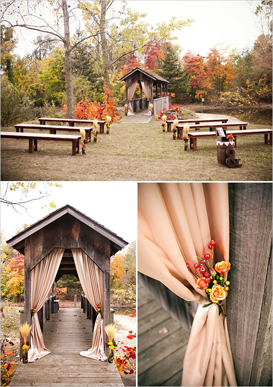 Fall Backyard Wedding
 5 Fabulous Fall Outdoor Wedding Ideas