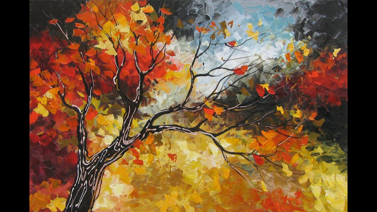 Fall Landscape Painting
 Amazing Landscapes Autumn Paintings ART by Lena