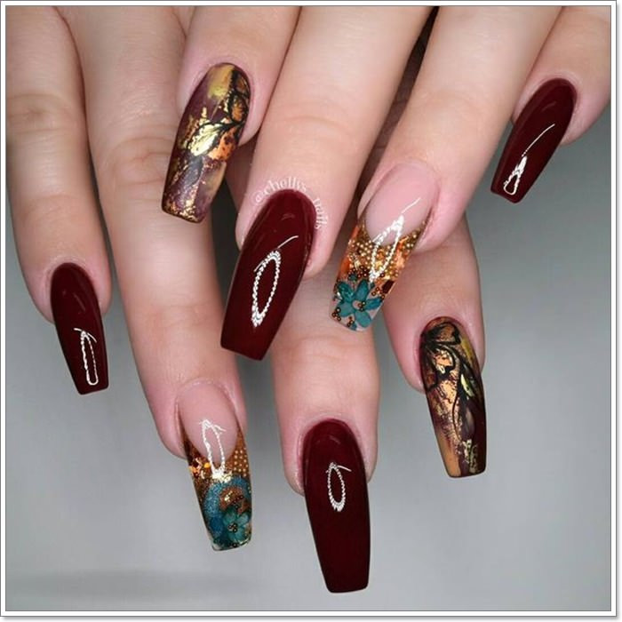 Fall Nail Color Designs
 82 Fall Nail Colors To Die For