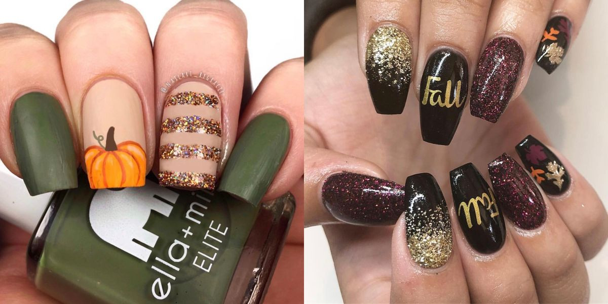 Fall Nail Color Designs
 20 Best Fall Nail Designs Fall Nail Art Ideas