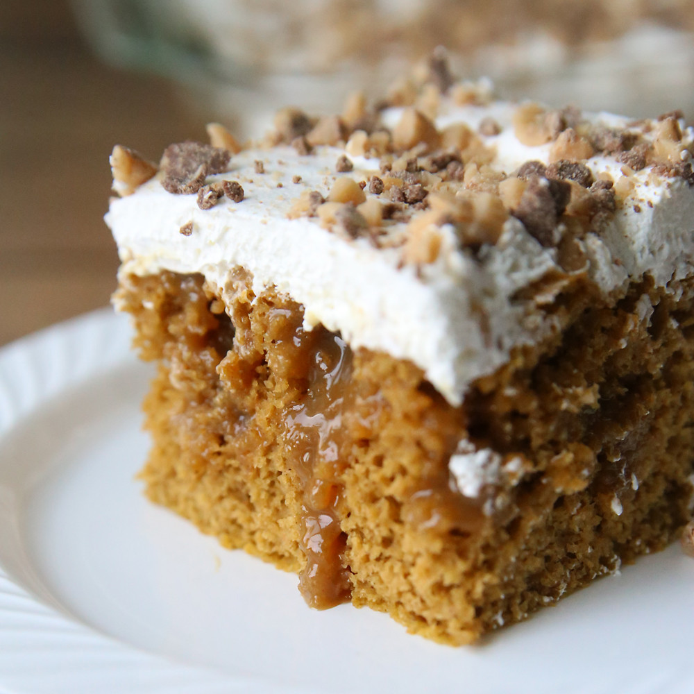 Fall Pumpkin Recipes
 quick easy pumpkin caramel poke cake recipe It s