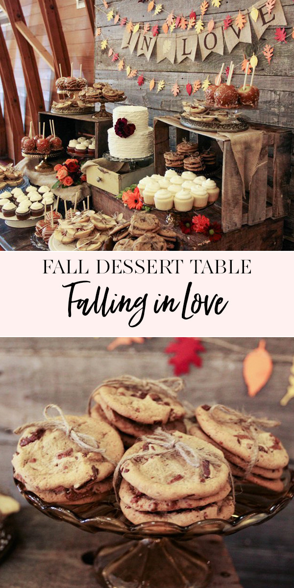 Fall Theme Desserts
 Fall Dessert Table