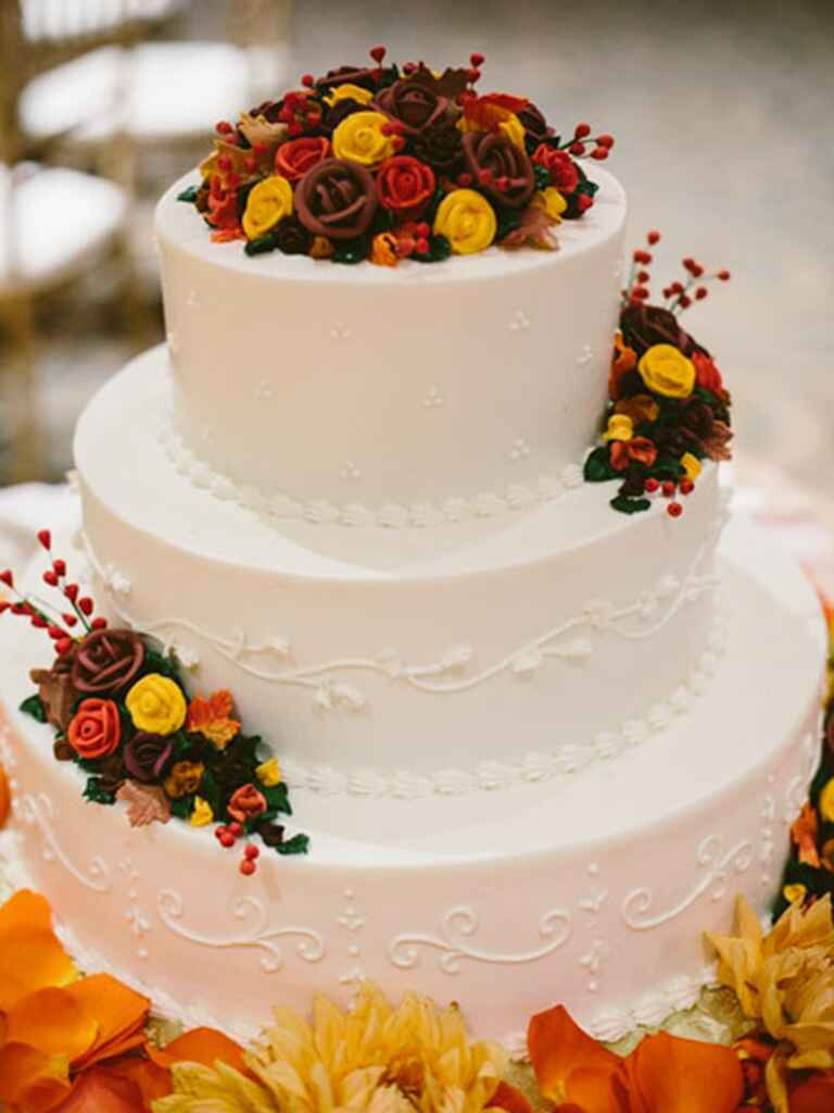 Fall Wedding Cakes Pictures
 17 Gorgeous Fall Wedding Cakes