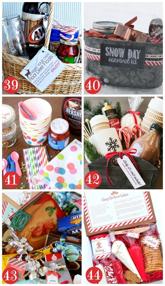 Family Gift Basket Ideas For Christmas
 50 Themed Christmas Basket Ideas The Dating Divas