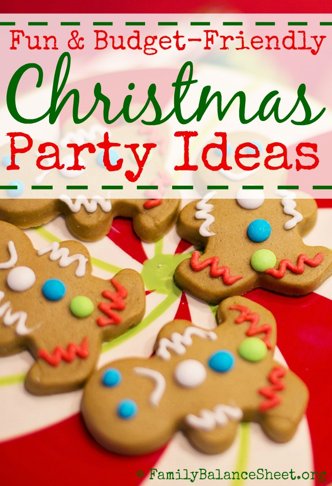 Family Holiday Party Ideas
 10 Christmas Party Ideas