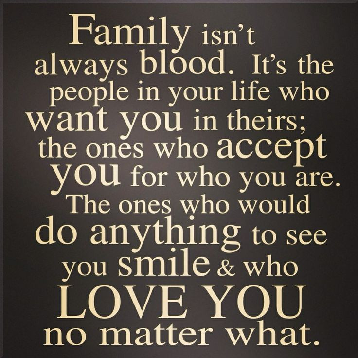 Family Isnt Always Blood Quotes
 Family isnt always blood Quotes Pinterest