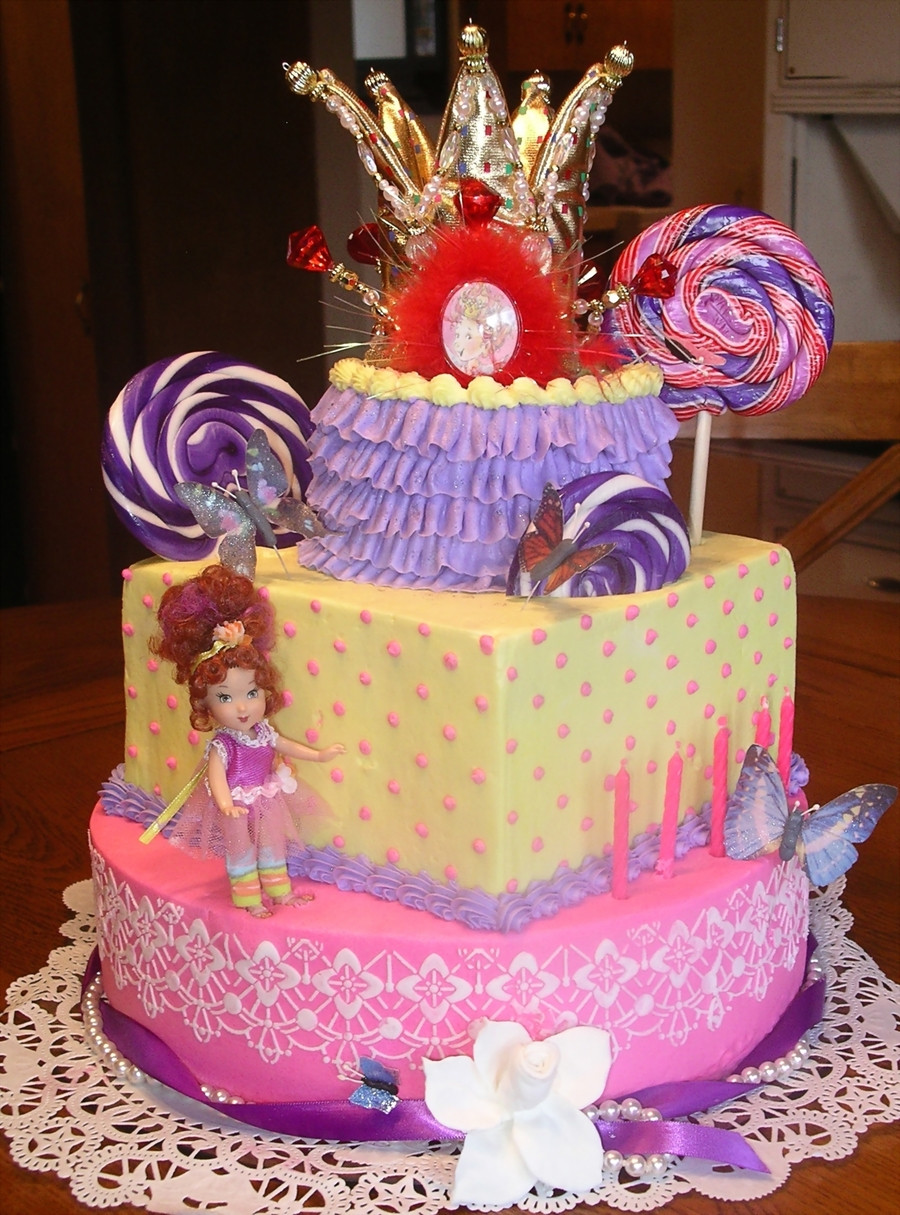 Fancy Birthday Cake
 Fancy Nancy Cake CakeCentral
