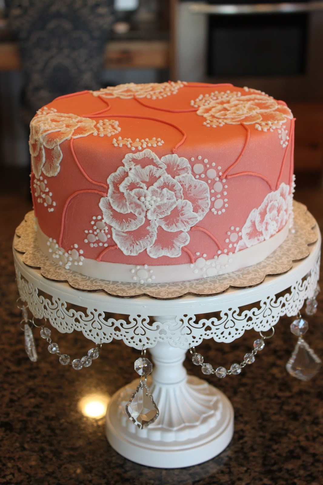 Fancy Birthday Cake
 Drake’s Cakes Fancy Elegant Birthday Cake