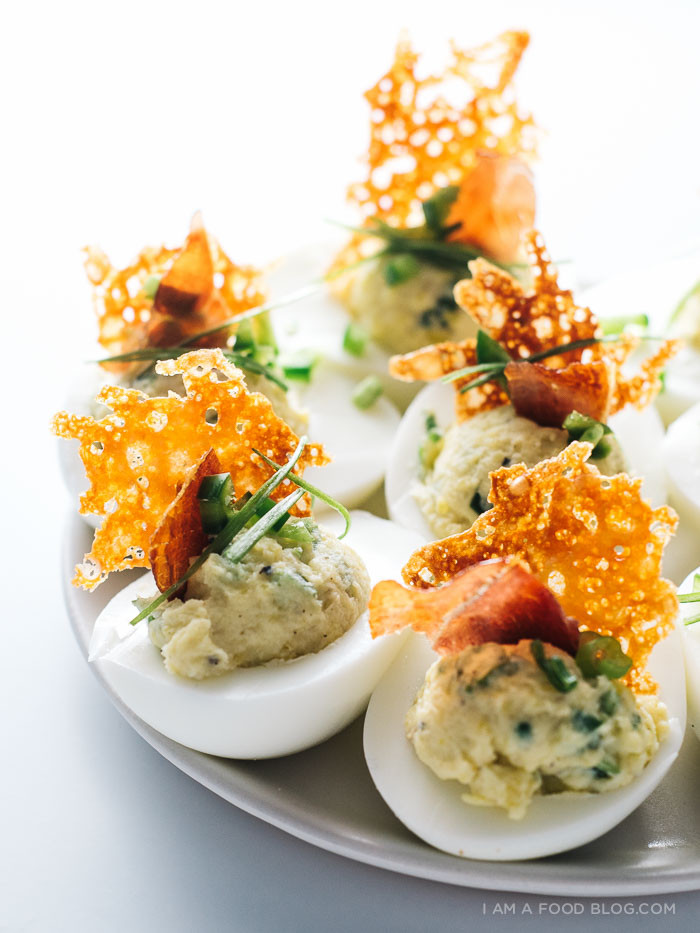 Fancy Deviled Eggs Recipe
 Jalapeno Popper Deviled Eggs · i am a food blog i am a