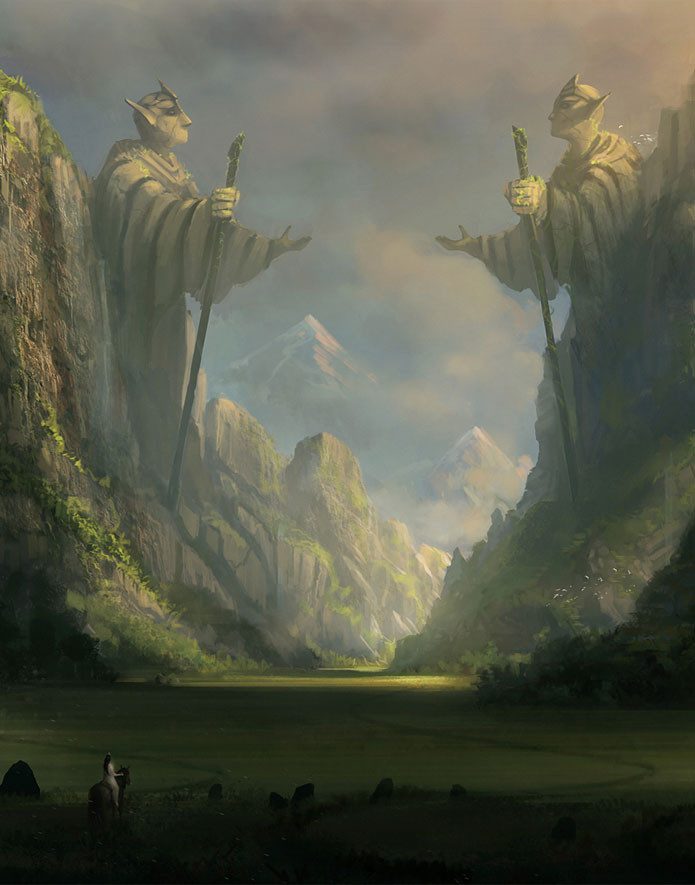 Fantasy Landscape Paintings
 Breathtaking Fantasy Landscapes & Scenery