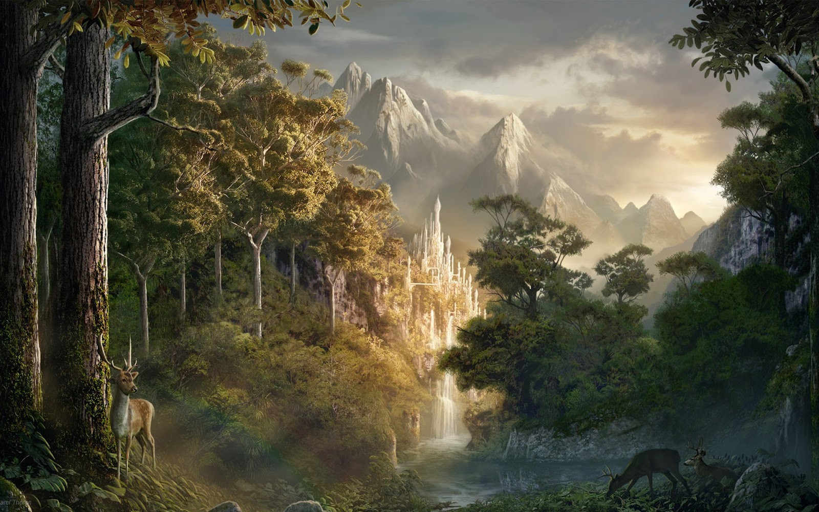 Fantasy Landscape Paintings
 Infinity4Every1 Amazing Fantasy Art