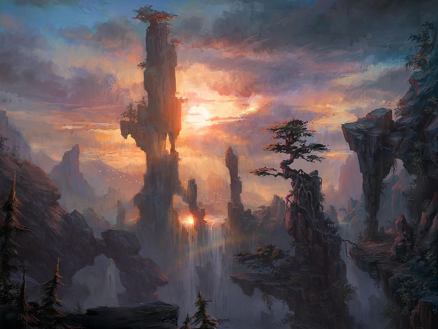 Fantasy Landscape Paintings
 Fantasy Landscape HD Wallpapers