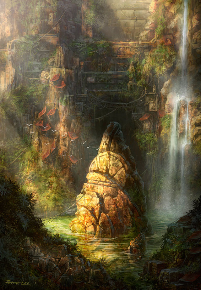 Fantasy Landscape Paintings
 35 Fantastic Illustrations Fantasy Landscapes