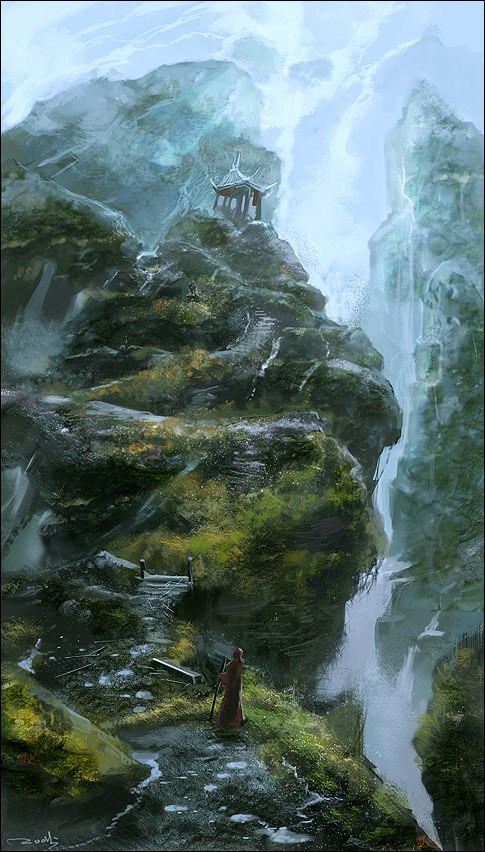 Fantasy Landscape Paintings
 25 Stunning Fantasy Landscape Illustrations