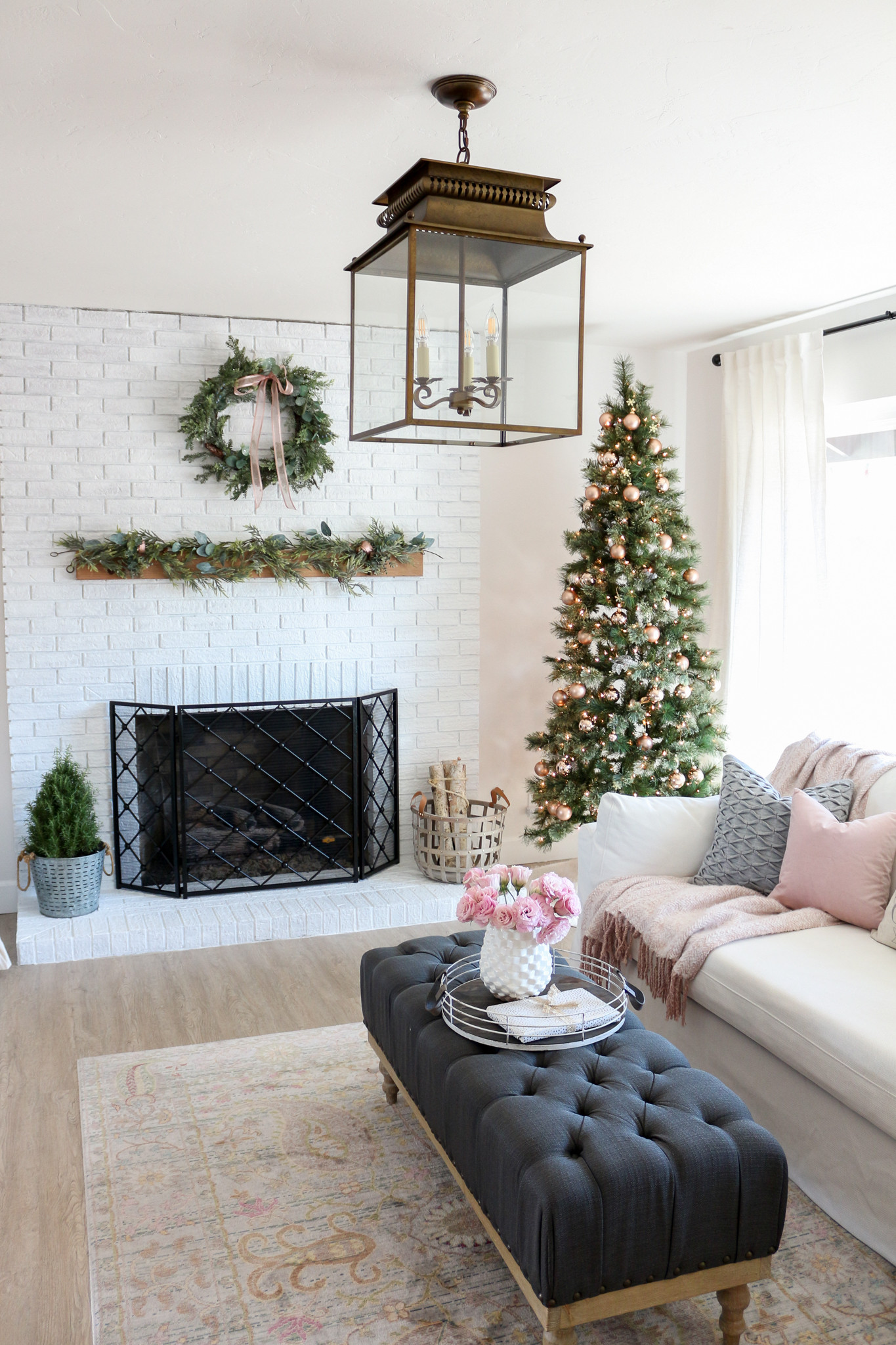 Farmhouse Decor Living Room
 Modern Farmhouse Style Living Room Holiday Tour