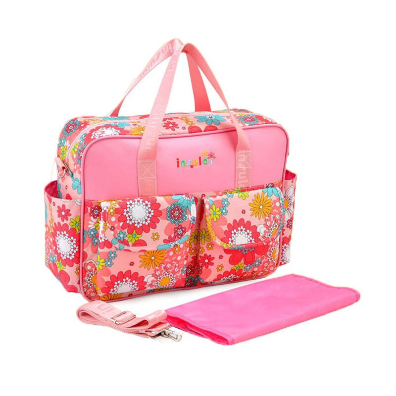 Fashion Baby Diaper Bags
 Baby Diaper Bags Brand Multifunction Fashion Floral Nappy