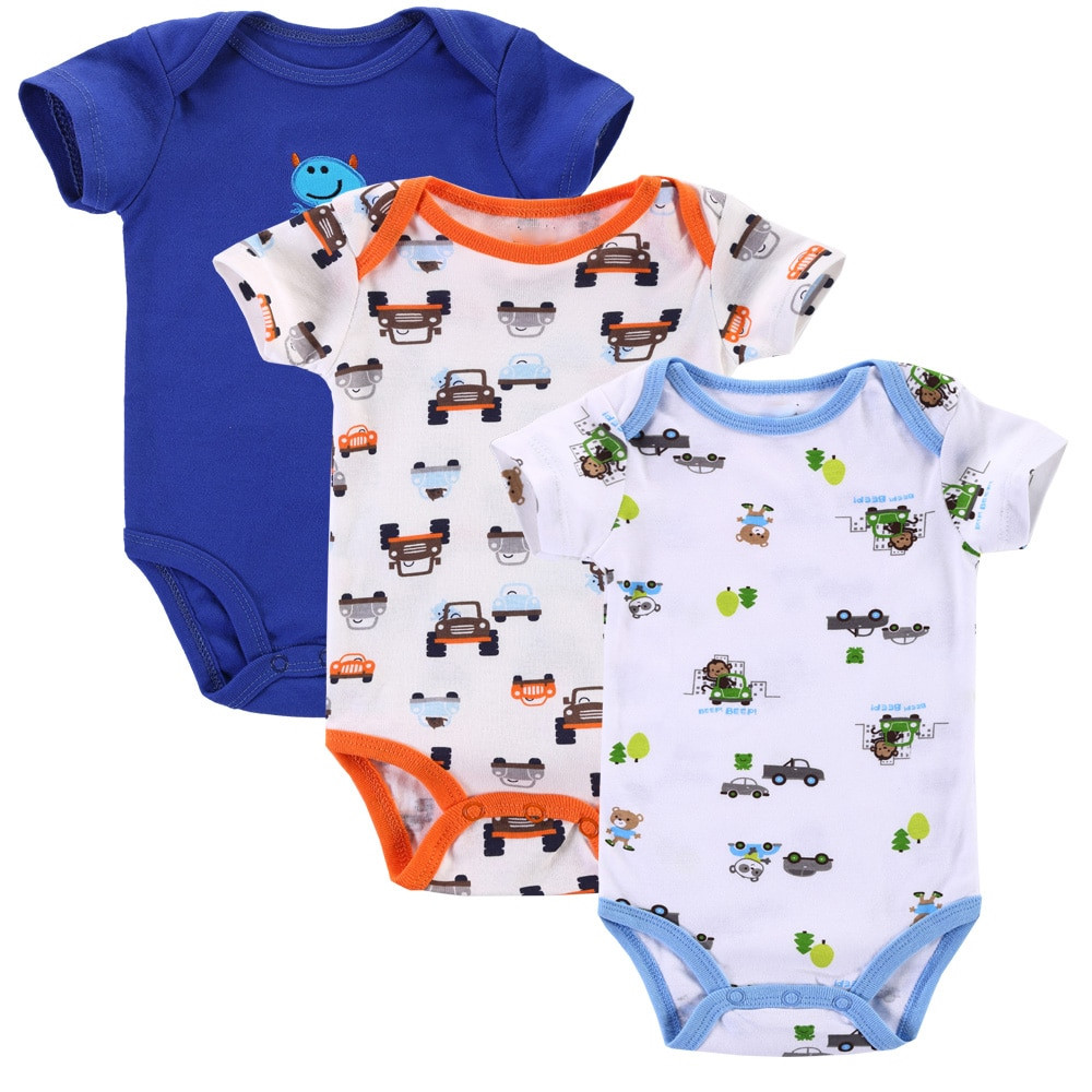 Fashion Baby
 3pcs lot 2017 Baby Boys Girls Clothes Next Cute Infant