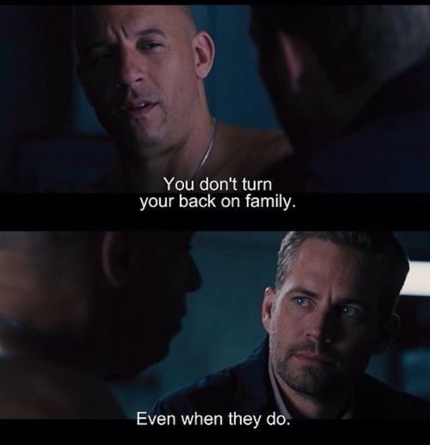 Fast And Furious Family Quotes
 Paul Walker Sad Quotes QuotesGram