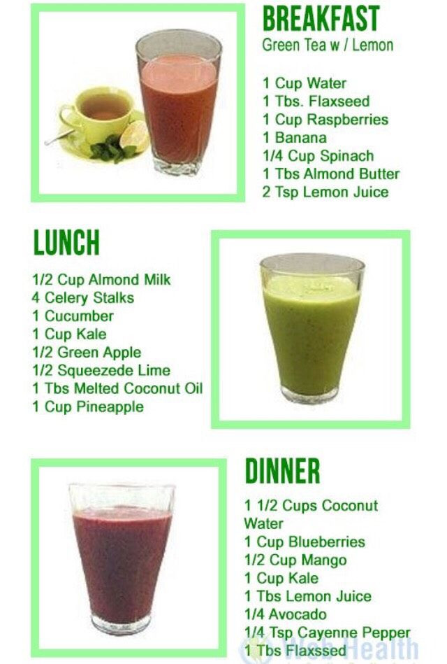 Fast Food Smoothies
 e Day Three Smoothie Detox in 2019