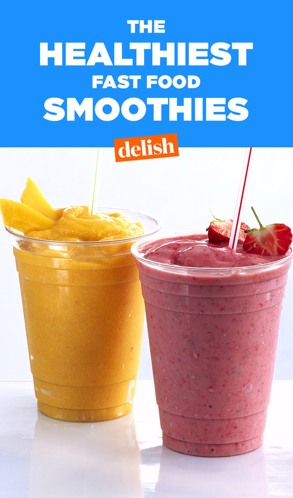 Fast Food Smoothies
 Which Fast Food Smoothies Are Actually Healthy Smoothie