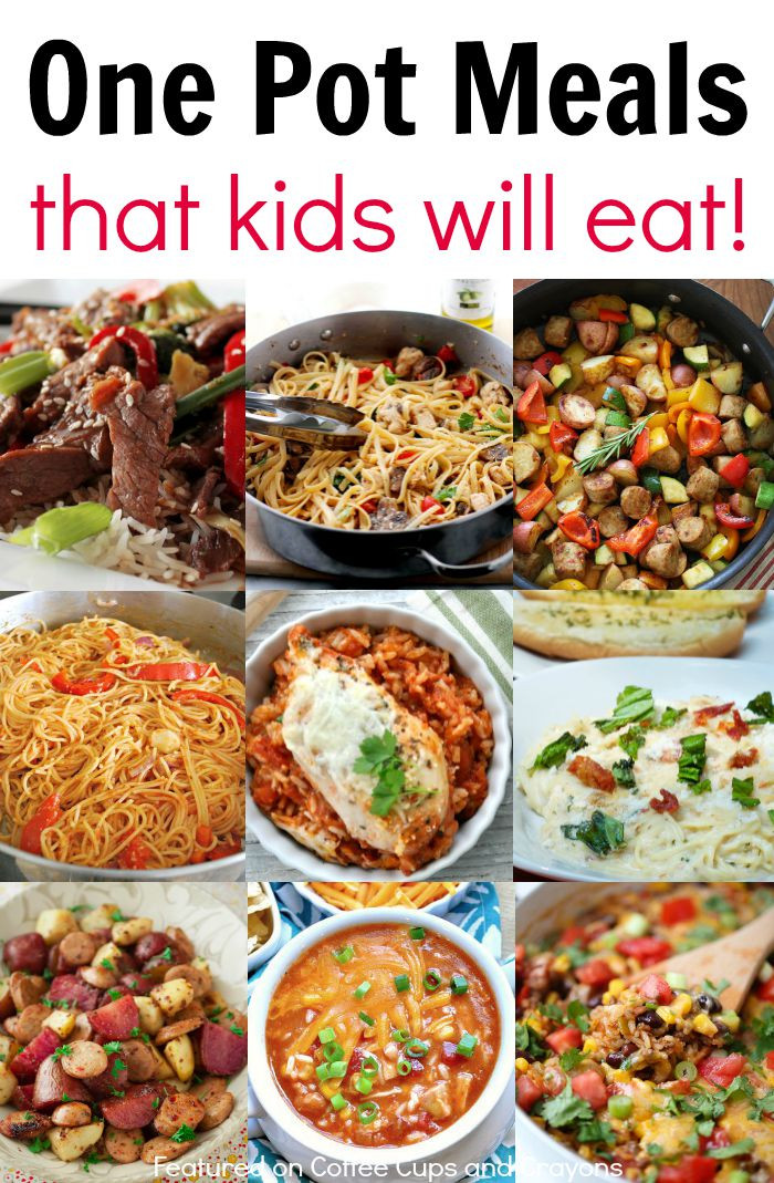 Fast Kid Friendly Dinners
 Kid Friendly e Pot Meals