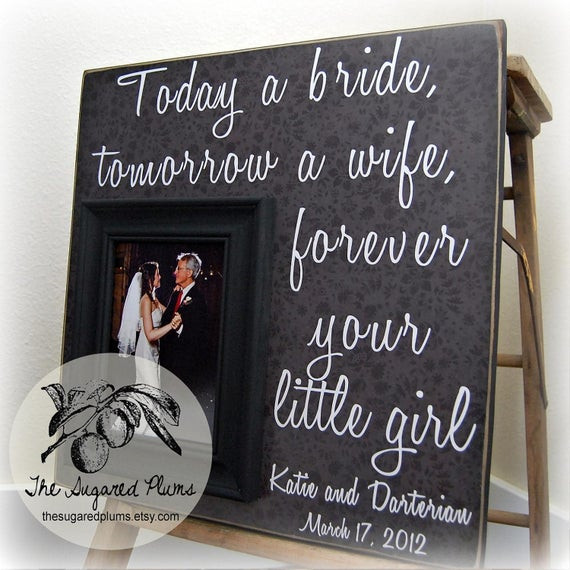 Father Of The Bride Gift Ideas
 Wedding Gift Ideas for Dad Father of the Bride Gift Custom