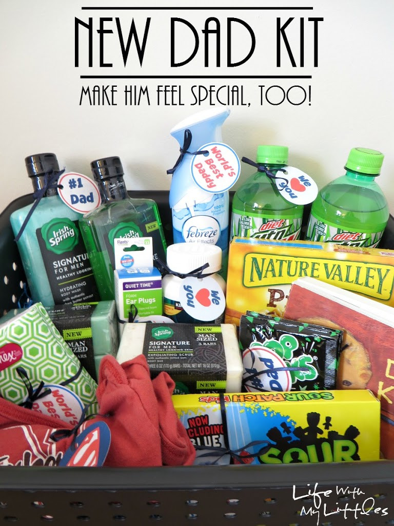 Father To Be Gifts From Baby
 New Dad Kit Life With My Littles