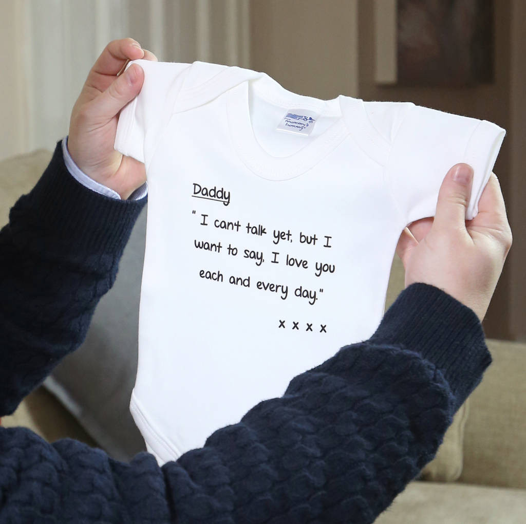 Father To Be Gifts From Baby
 dad to be babygrow stork mail from mummy s tummy by