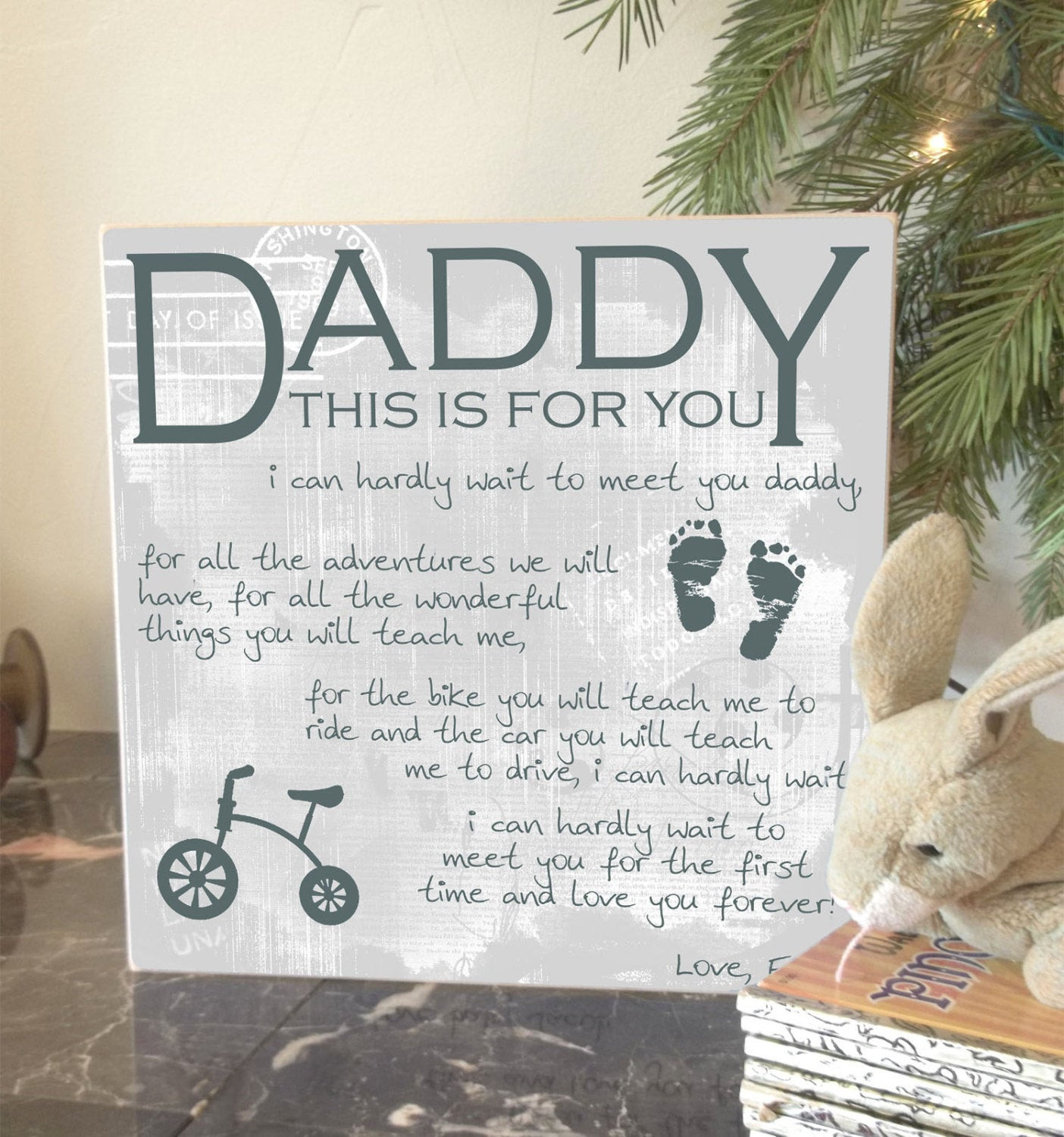 Father To Be Gifts From Baby
 Daddy To Be Gift New Daddy Gift Gifts for New Dads Baby