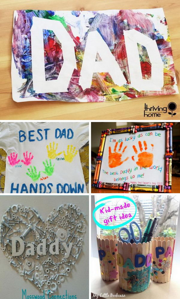 Fathers Day DIY Gift
 Awesome DIY Father s Day Gifts From Kids 2017