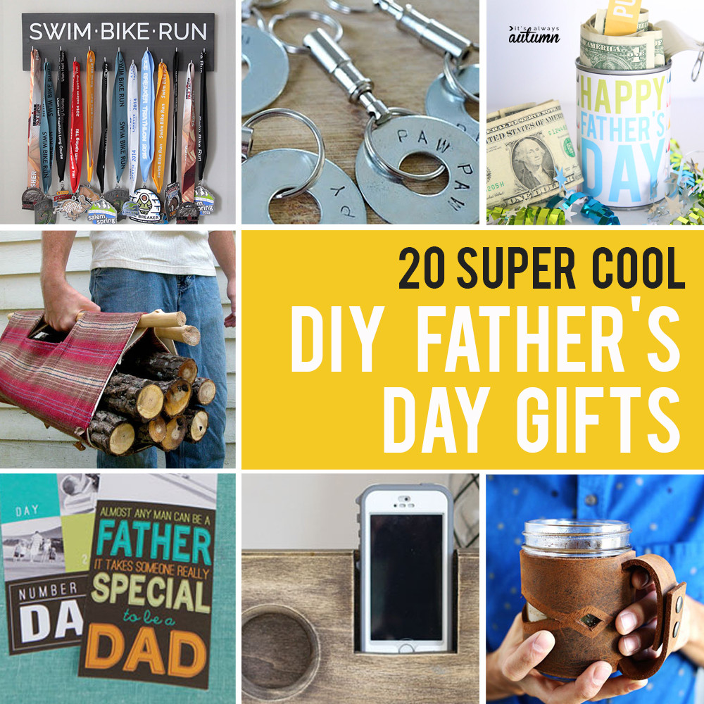 Fathers Day DIY Gift
 20 super cool handmade Father s Day Gifts DIY for Dad