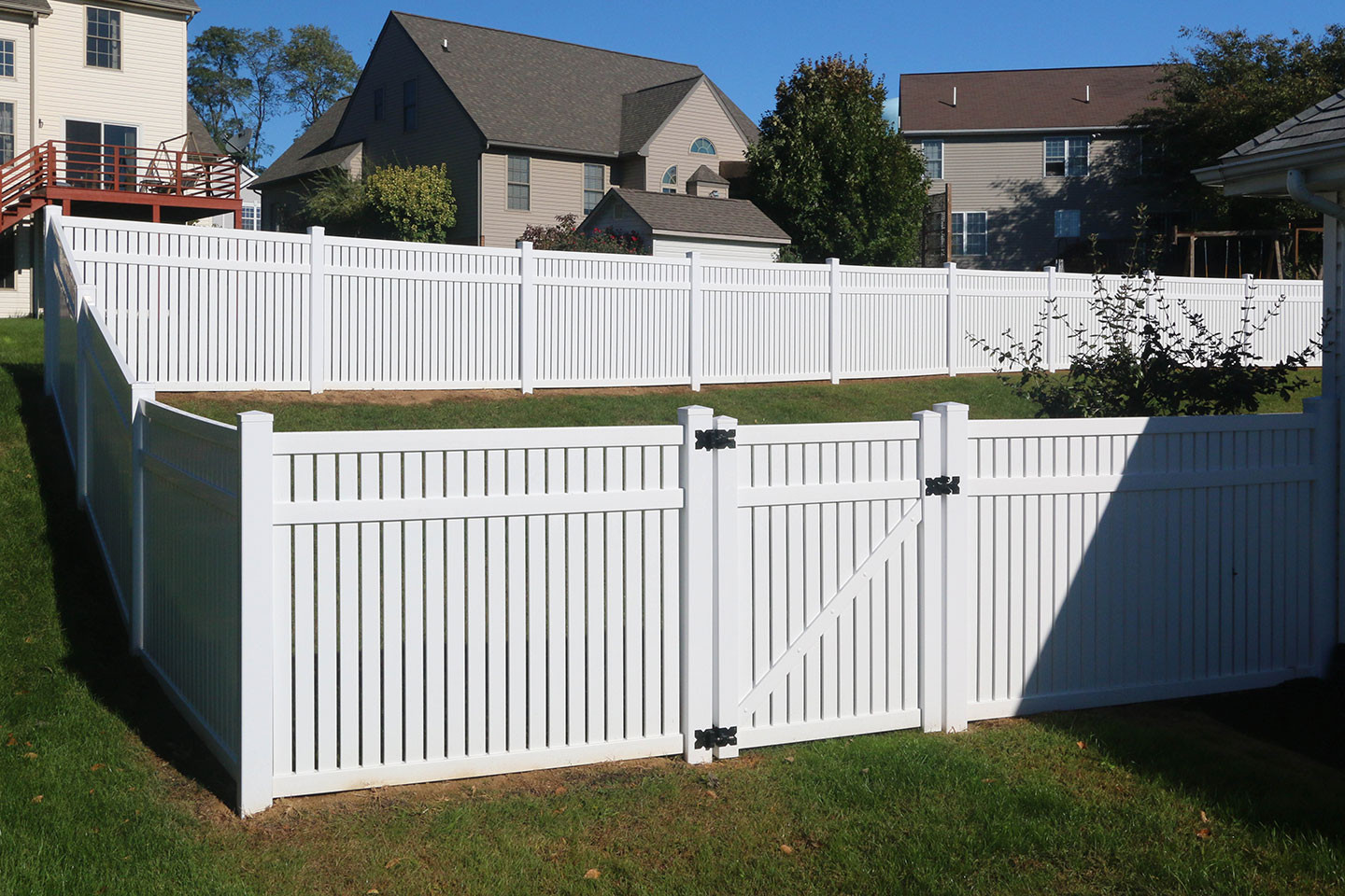 Fence Pictures For Backyard
 Vinyl Fence Styles & Colors