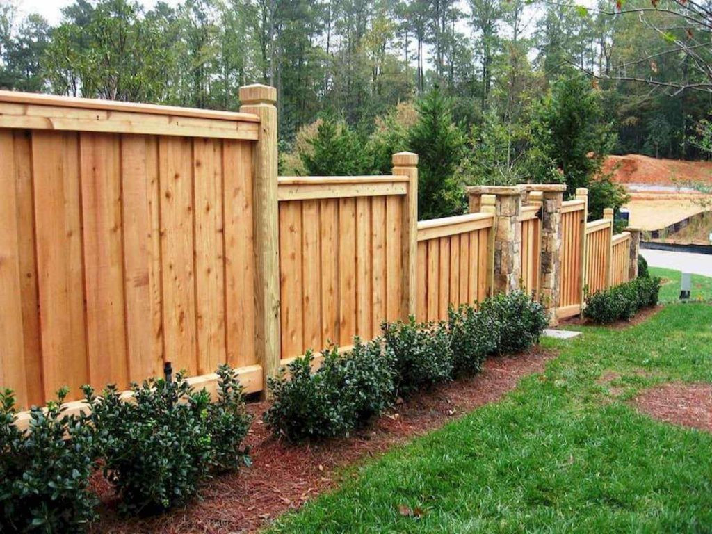 Fence Pictures For Backyard
 25 Privacy Fence Ideas For Backyard Modern Fence Designs