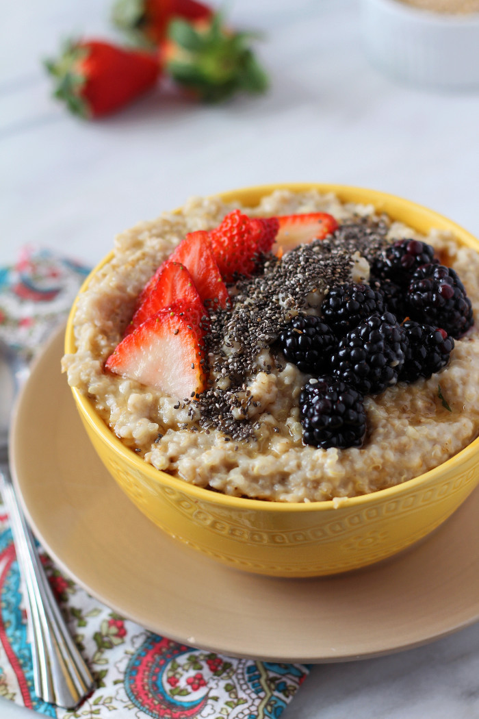 Fiber In Quinoa
 High Protein & Fiber Breakfast Quinoa Oatmeal Zen & Spice