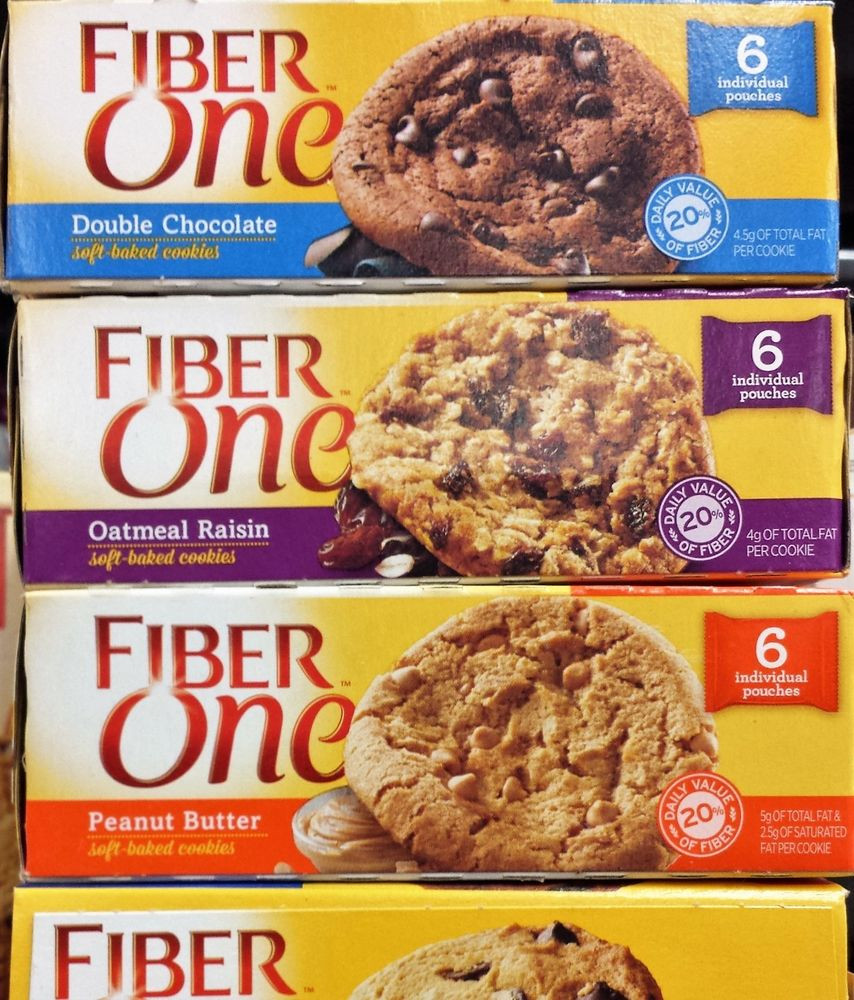Fiber One Oatmeal Cookies
 Fiber e Soft Baked Cookies Individual Pouches Good Daily