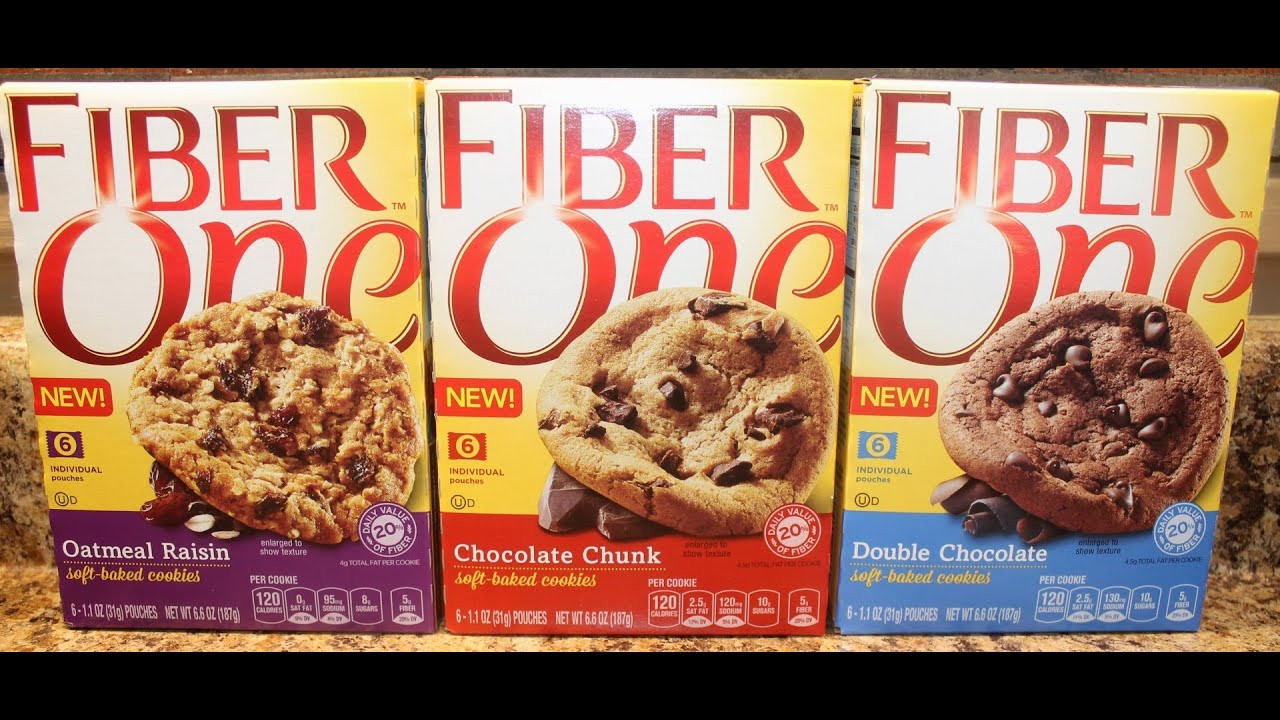 Fiber One Oatmeal Cookies
 Fiber e Oatmeal Raisin Chocolate Chunk & Double