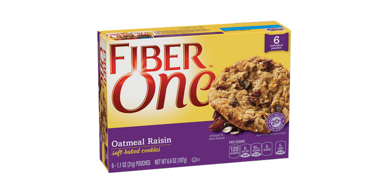 Fiber One Oatmeal Cookies
 Fiber e Soft Baked Oatmeal Raisin Cookies Reviews 2019