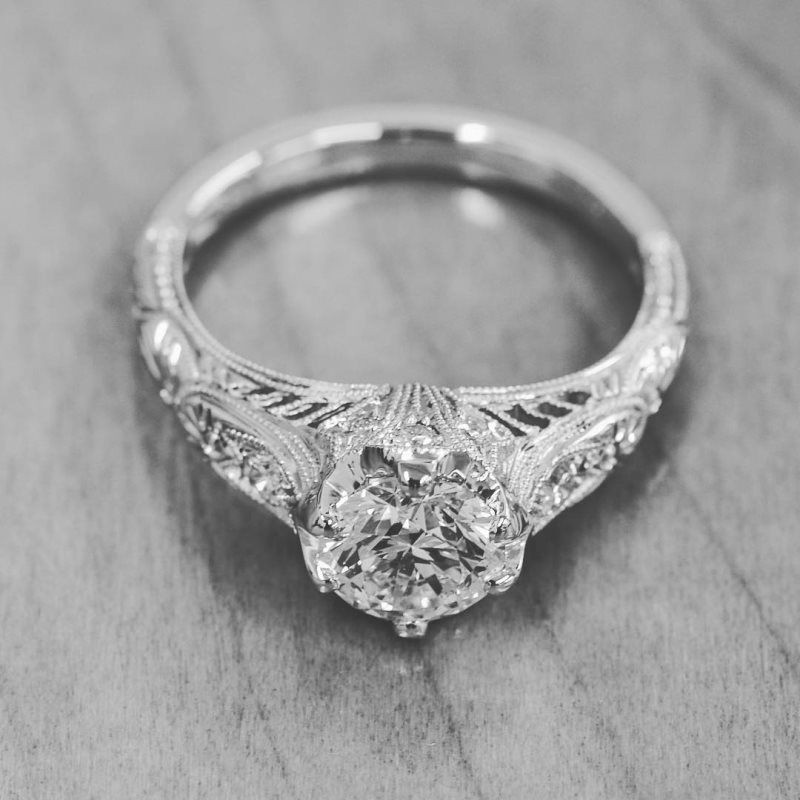 Filigree Wedding Rings
 Vintage Filigree Wedding & Engagement Rings Whitehouse