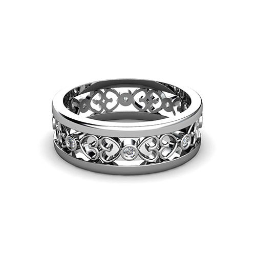 Filigree Wedding Rings
 Open Heart Filigree Wedding Ring Jewelry Designs