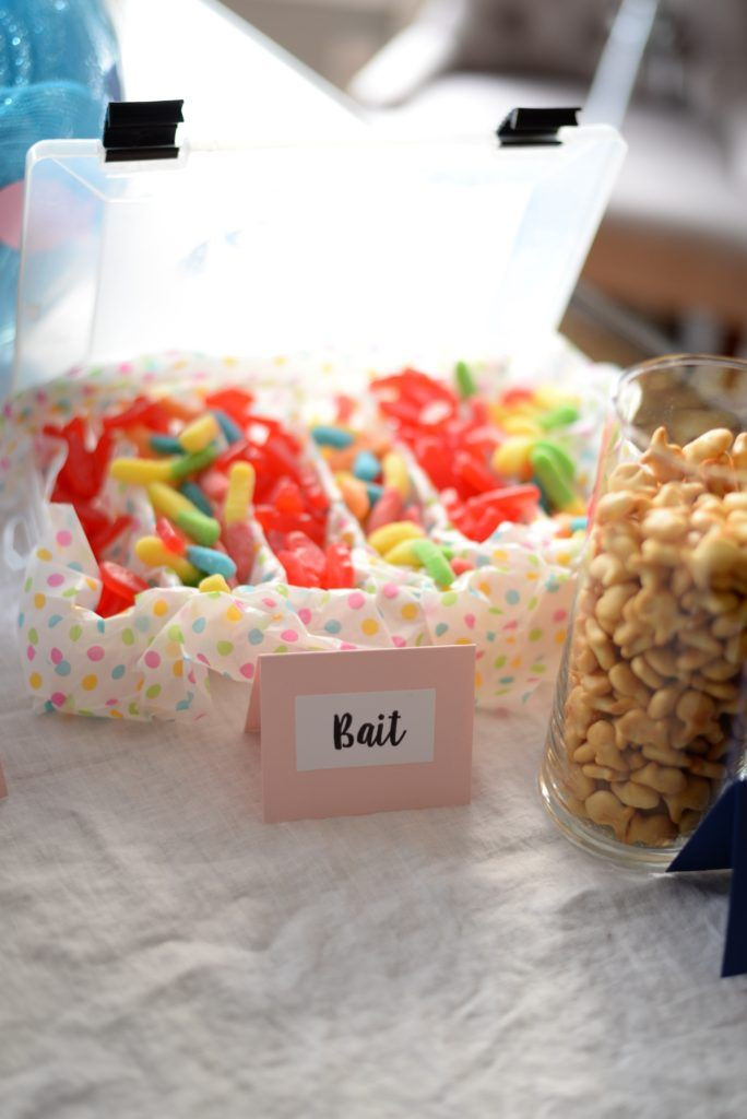 Finger Food Ideas For Gender Reveal Party
 Fishing Themed Gender Reveal Party