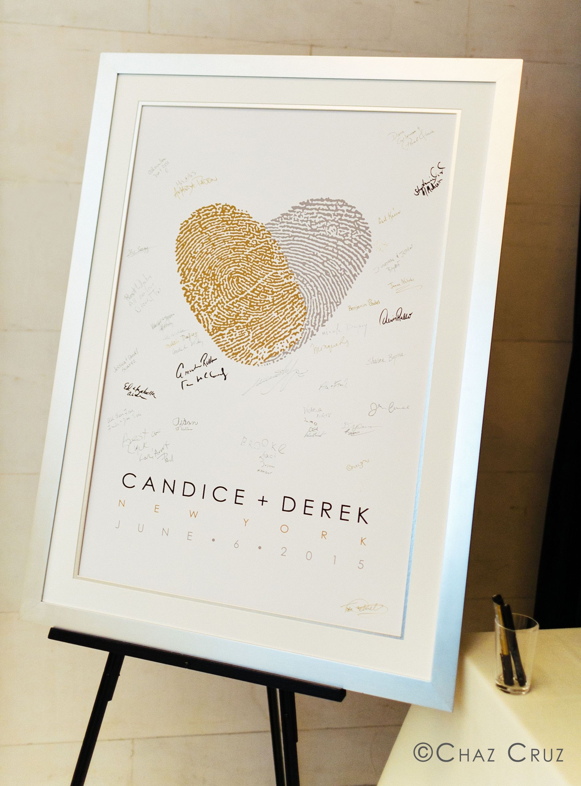 Fingerprint Guest Book Wedding
 Wedding Guest Book Fingerprint Guest Book Guestbook