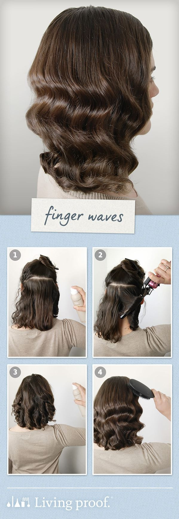 Fingerwave Wedding Hairstyles
 LivingProofInc Wedding Guest Hairstyle Finger Waves